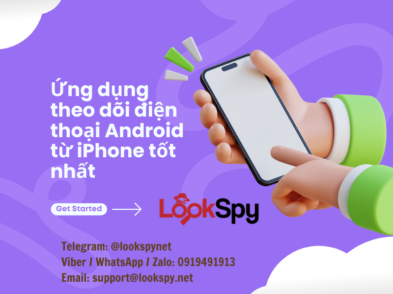 Ứng dụng theo dõi điện thoại Android từ iPhone