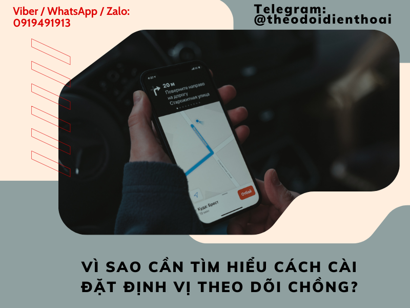 Hướng dẫn cách cài đặt định vị theo dõi chồng